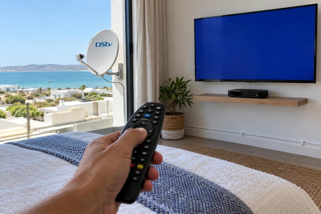 Restarting the secondary decoder Second bedroom TV and decoder during DStv XtraView not working troubleshooting